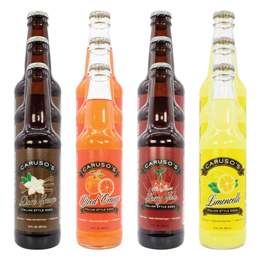 Caruso's Soda Variety 12 Pack