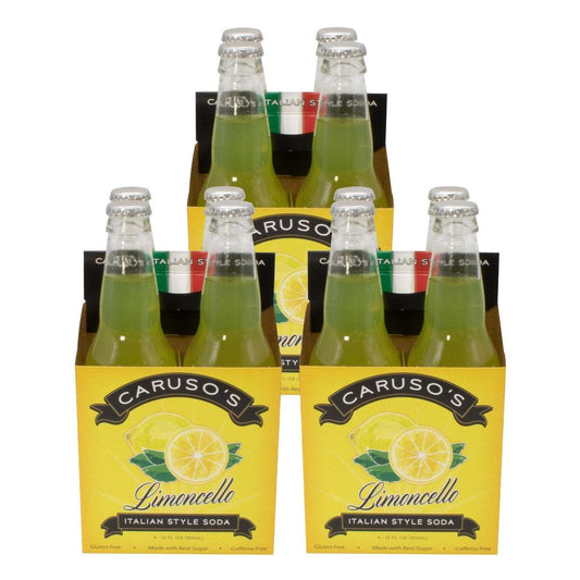 3 4-Packs of Caruso's Limoncello Soda