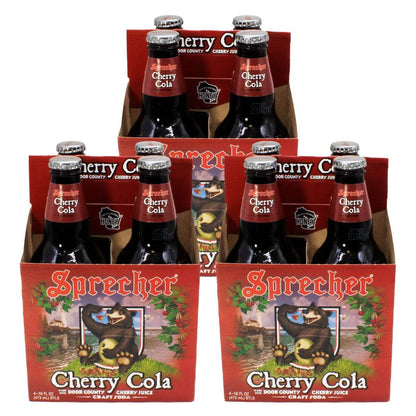 3 4-packs of Sprecher Cherry Cola
