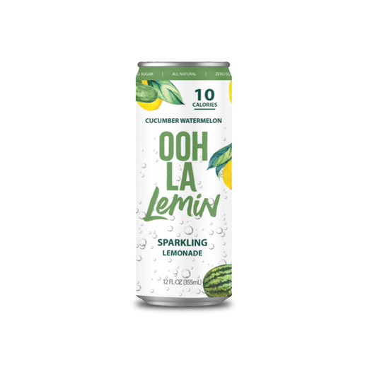 Sparkling Cucumber Watermelon Lemonade
