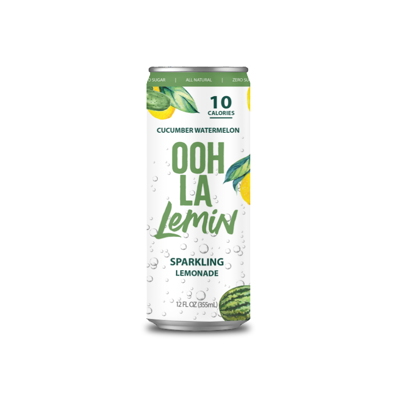 Sparkling Cucumber Watermelon Lemonade
