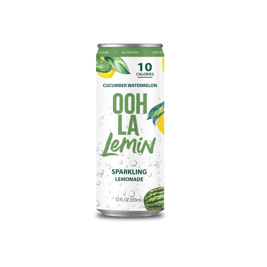 Sparkling Cucumber Watermelon Lemonade