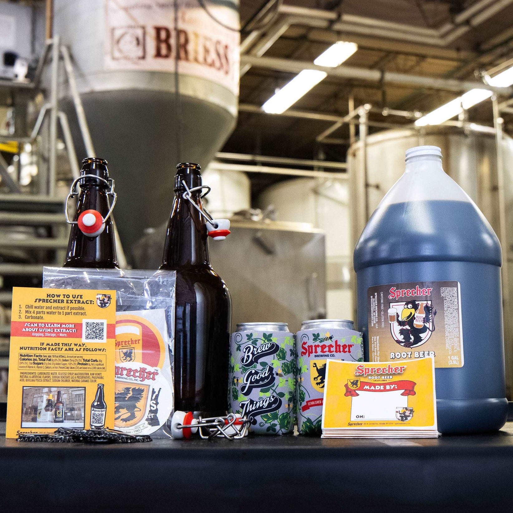 Root Beer Homebrewing Kit Sprecher Brewing Comany