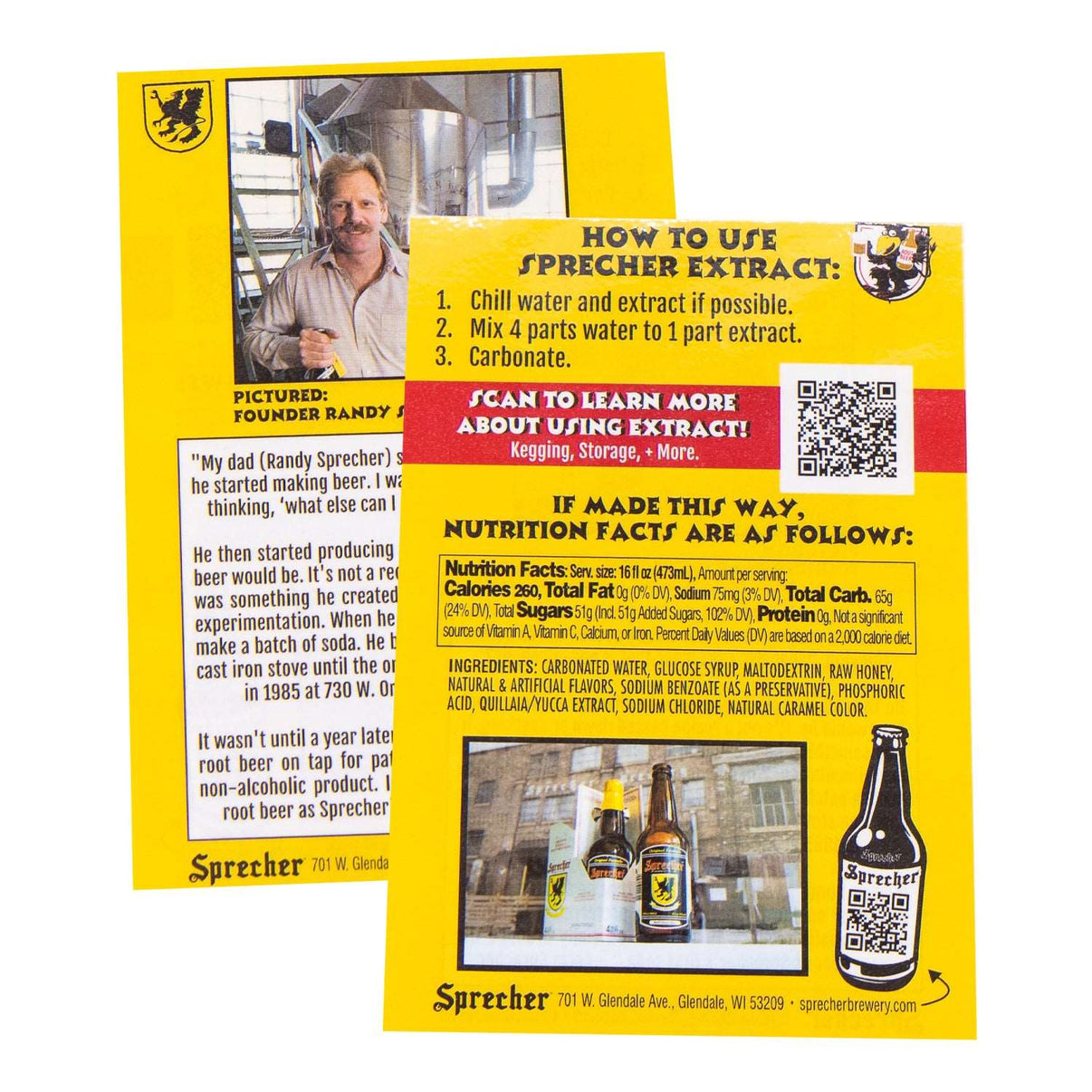 Root Beer Homebrewing Kit Sprecher Brewing Comany