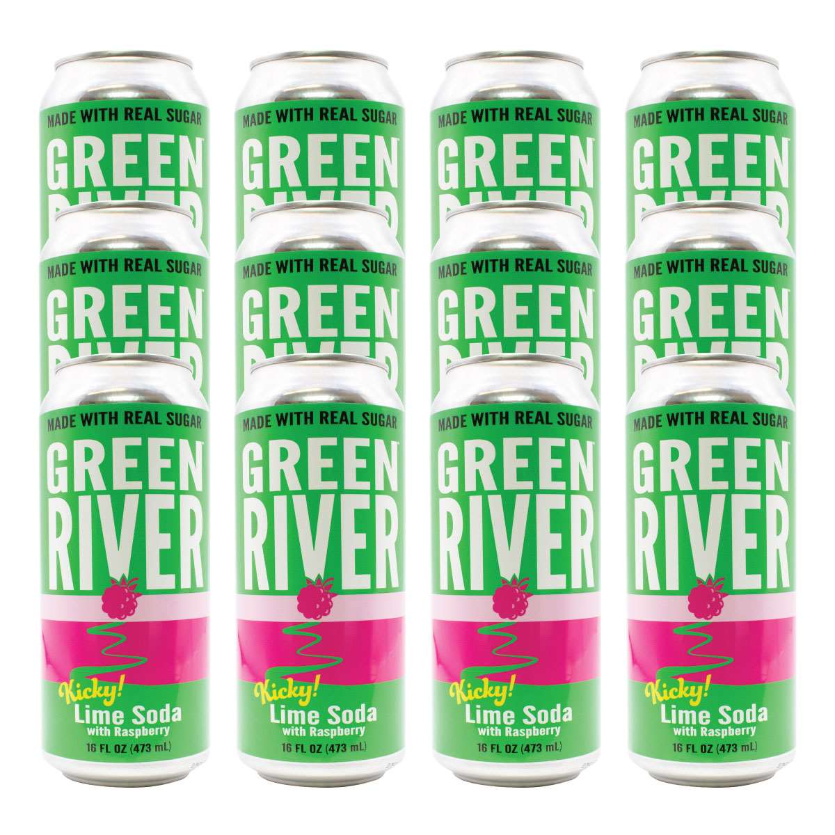 Green River Raspberry Cans