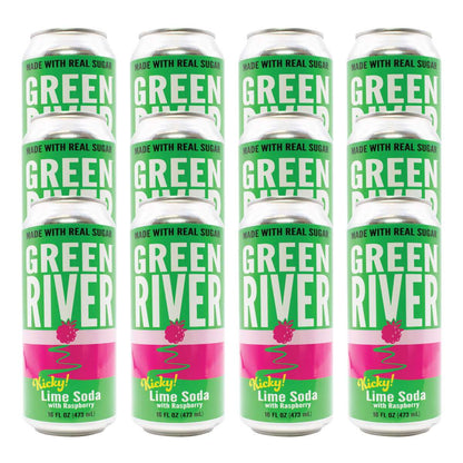 Green River Raspberry Cans