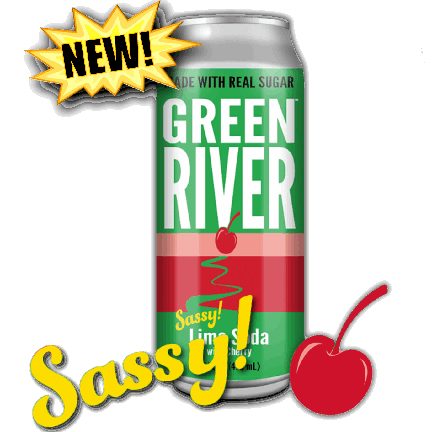 Green River Cherry Cans