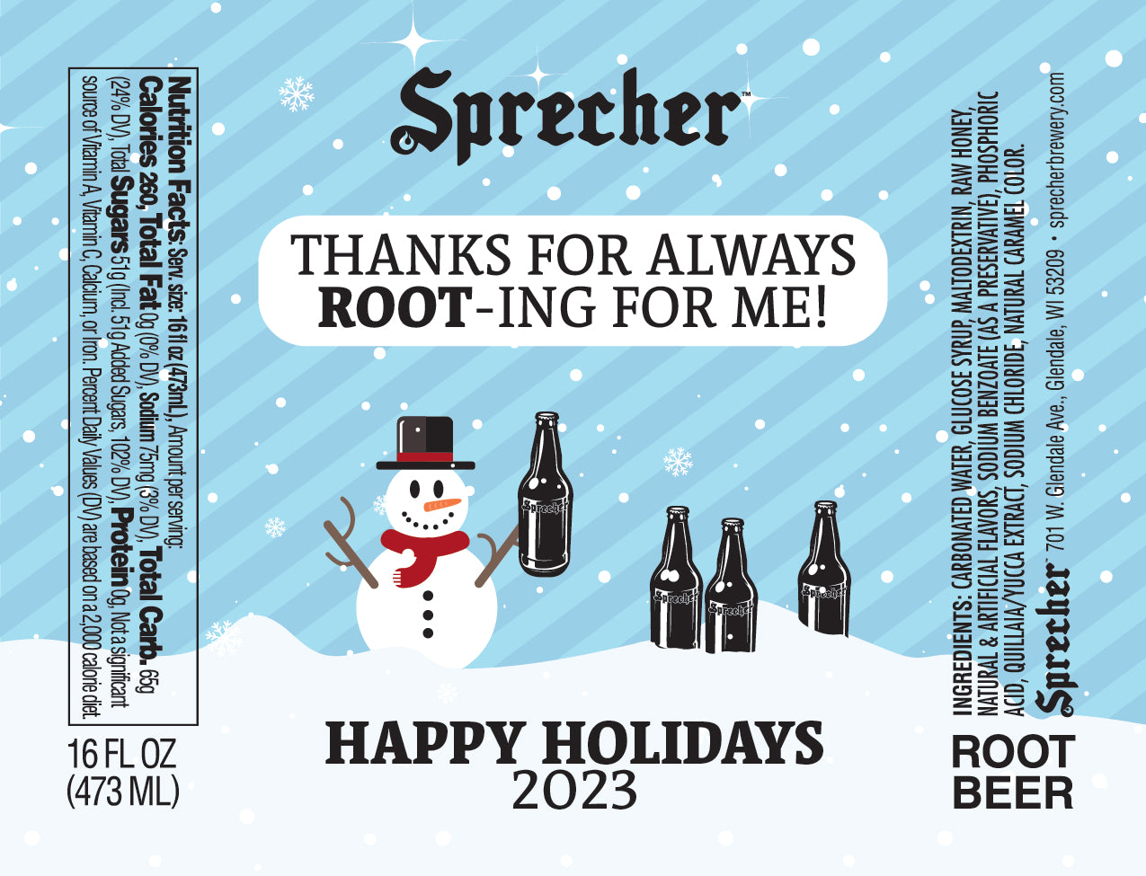 Custom Label Root Beer 24 Pack