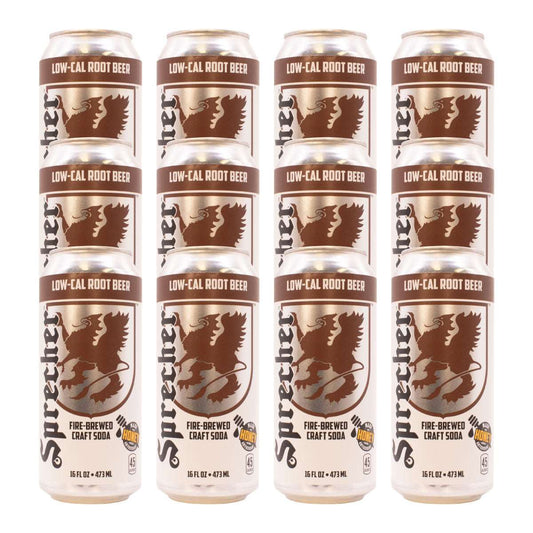12 Lo-Cal Root Beer Cans