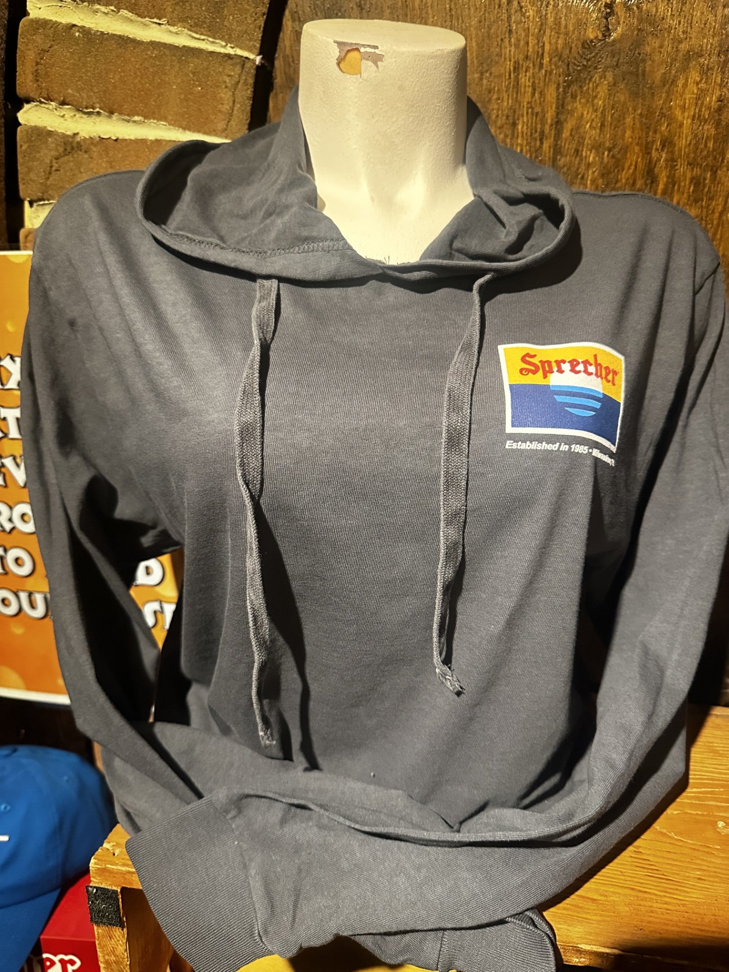 Milwaukee Flag Hooded Long Sleeve T-Shirt