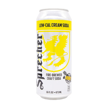 Low-Cal Cream Soda Cans