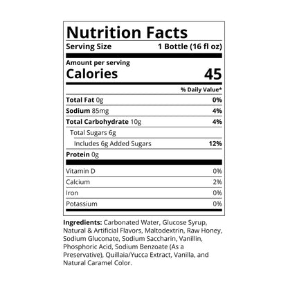 Low-Cal Root Beer Soda