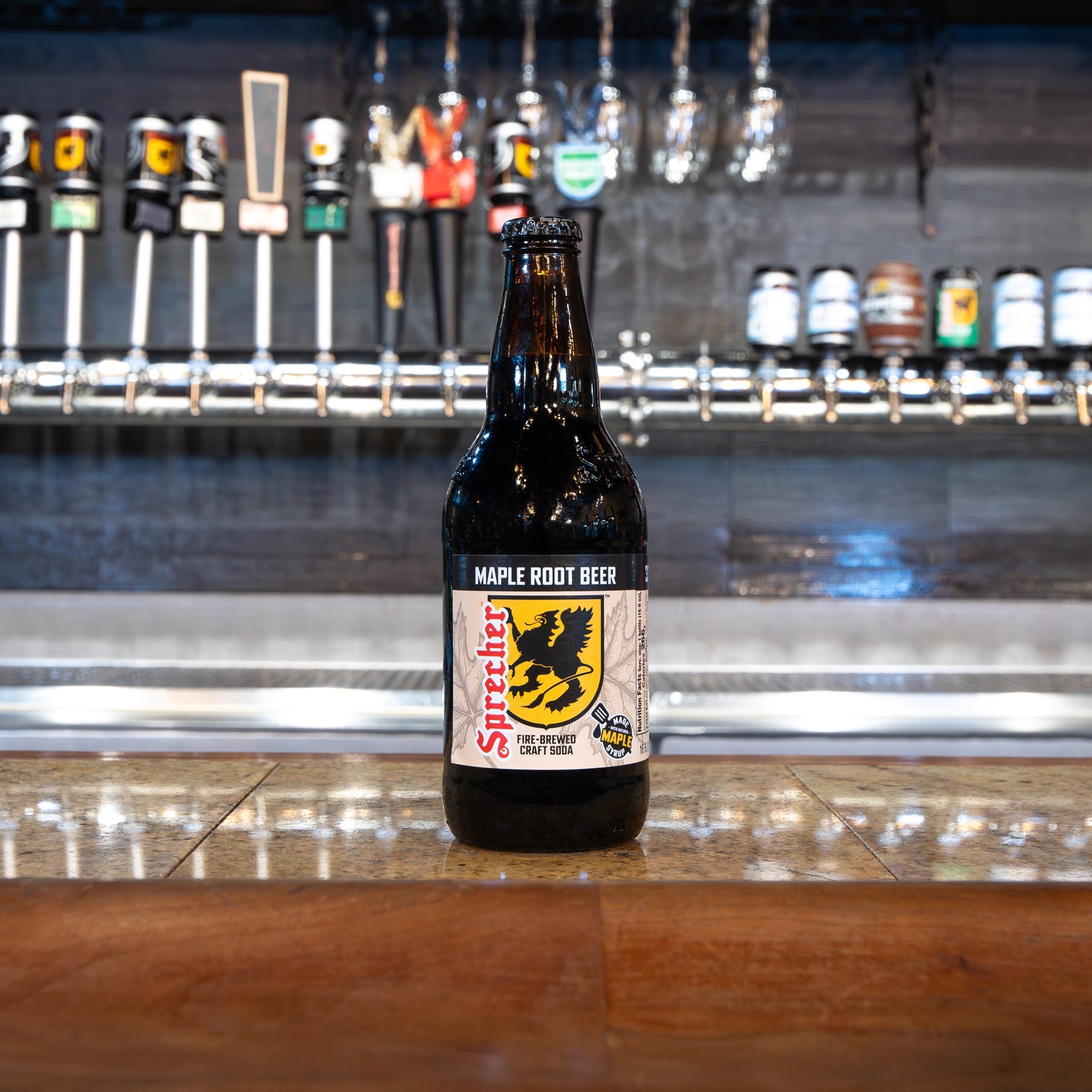 Maple Root Beer Soda