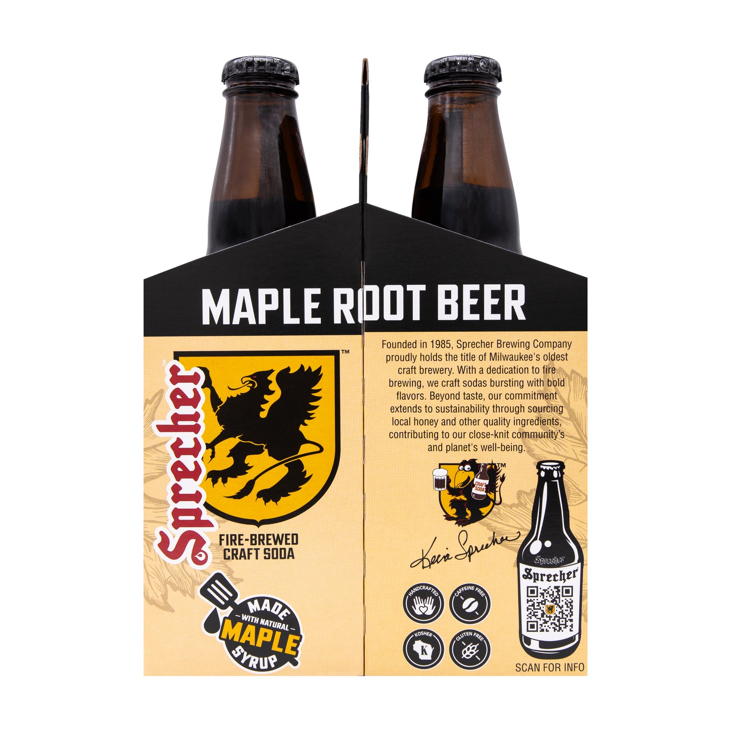 Maple Root Beer Soda