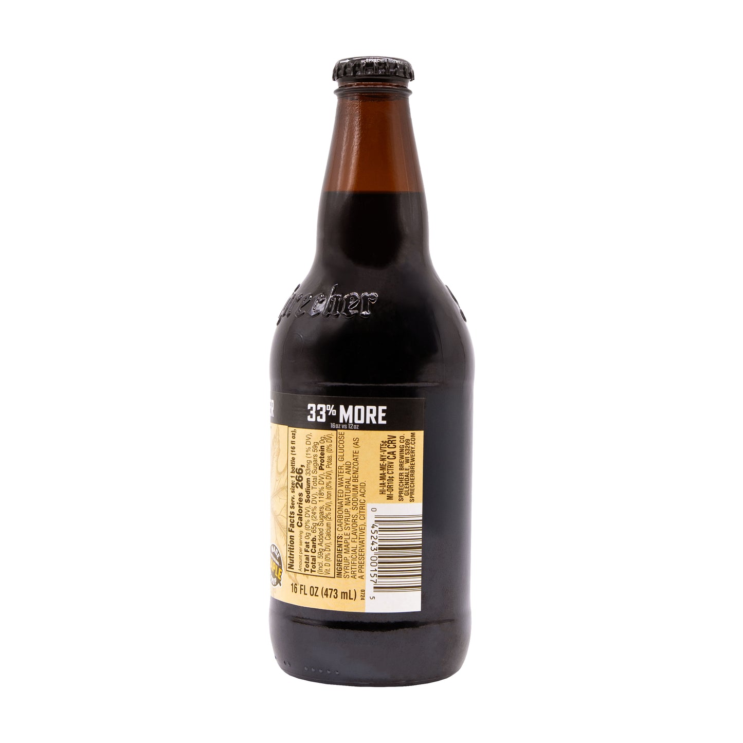 Maple Root Beer Soda