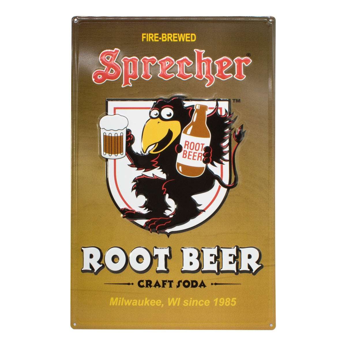 Sprecher Root Beer Tacker