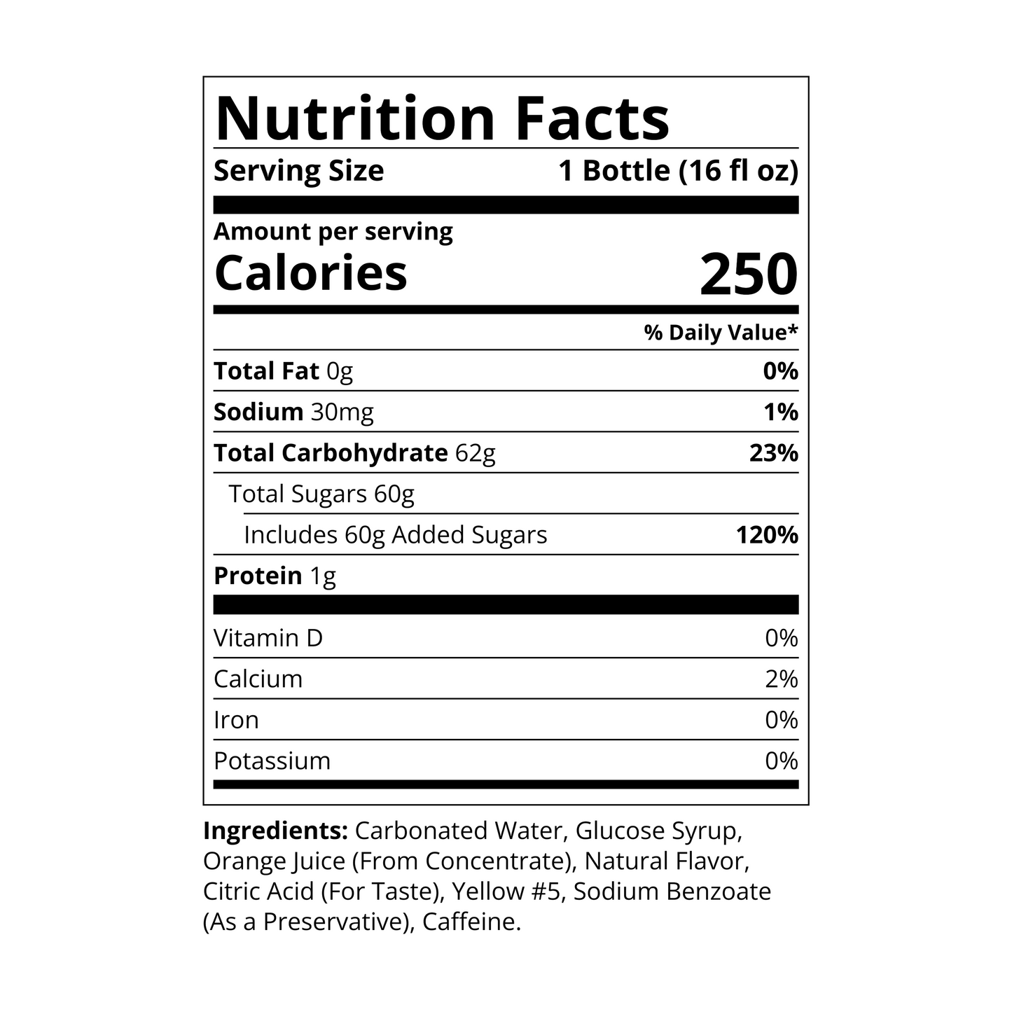 Mt. Sprecher Citrus Soda