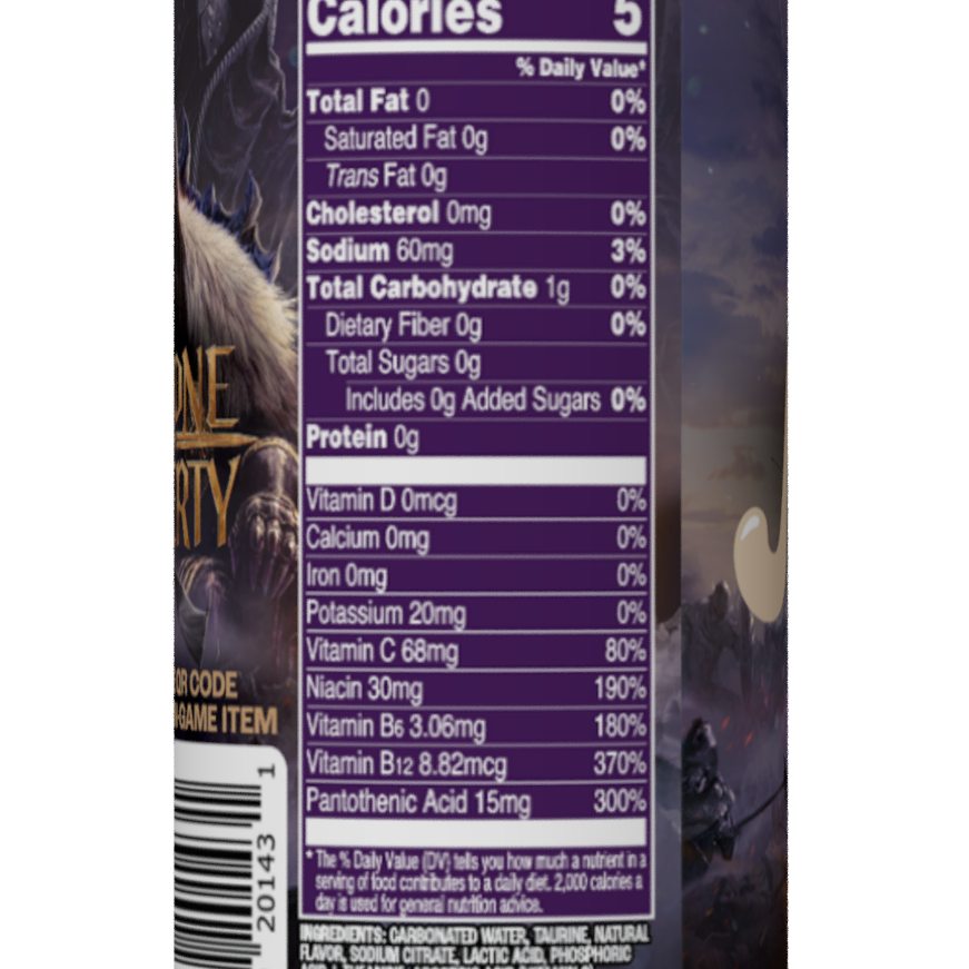 Winter Cookie Energy Drink
