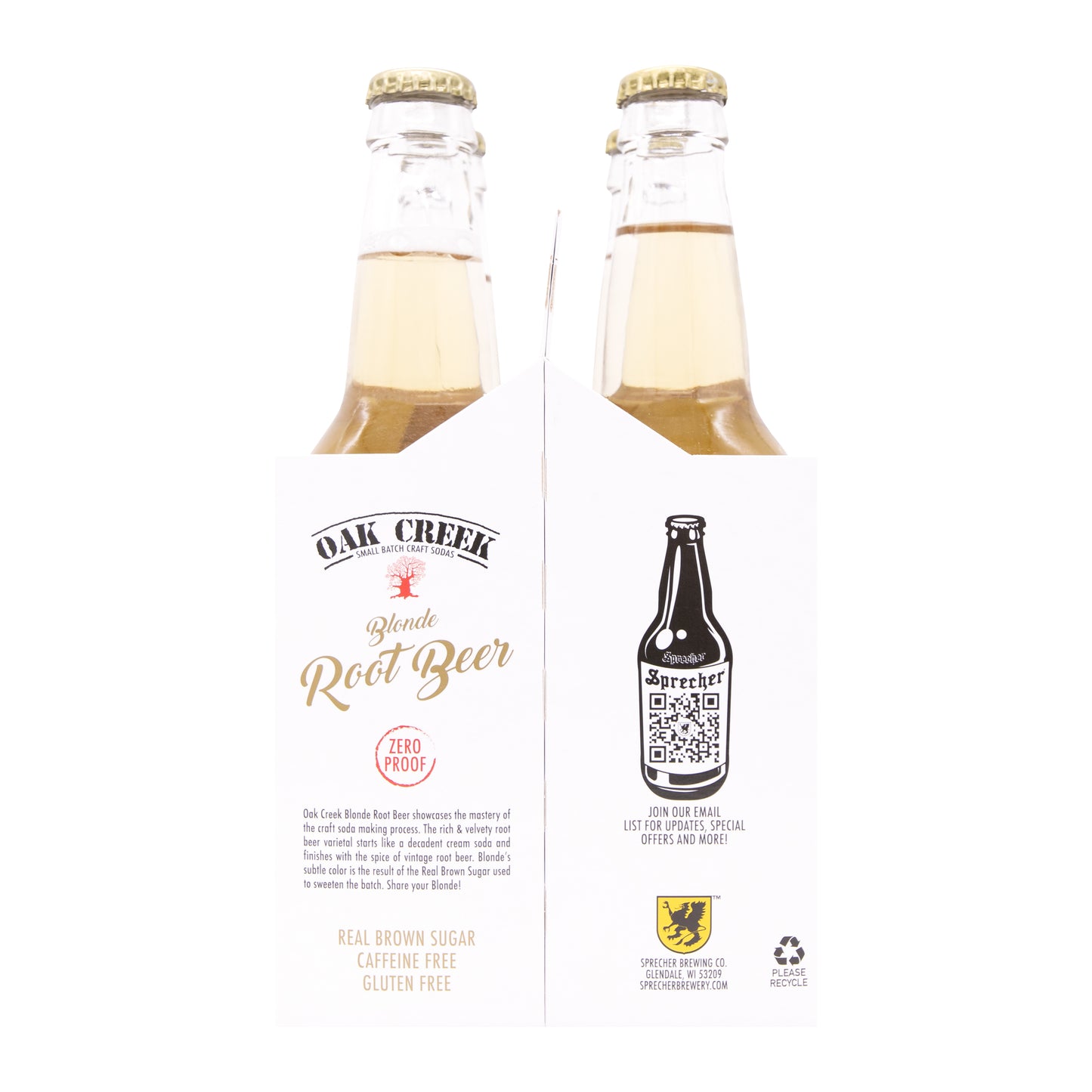 Oak Creek Blonde Root Beer Soda