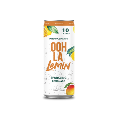Sparkling Pineapple Mango Lemonade