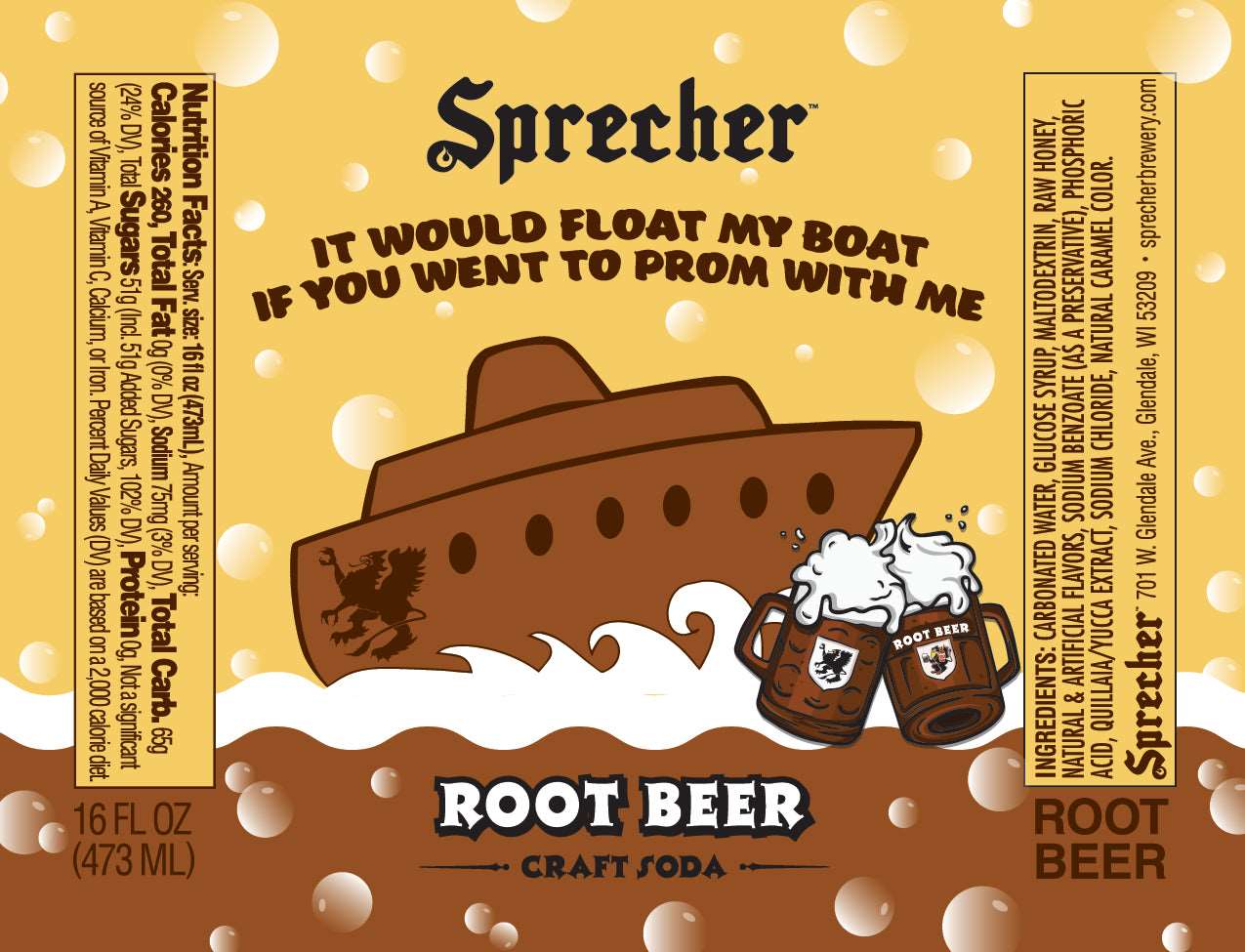 Custom Label Root Beer 24 Pack