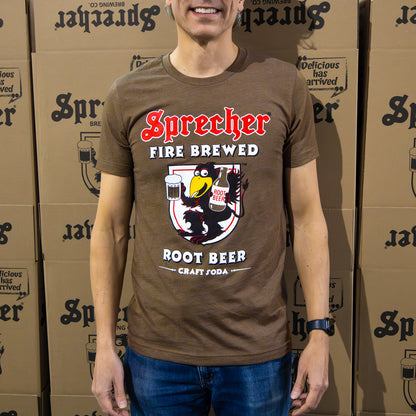 Adult Brown Root Beer T-Shirt