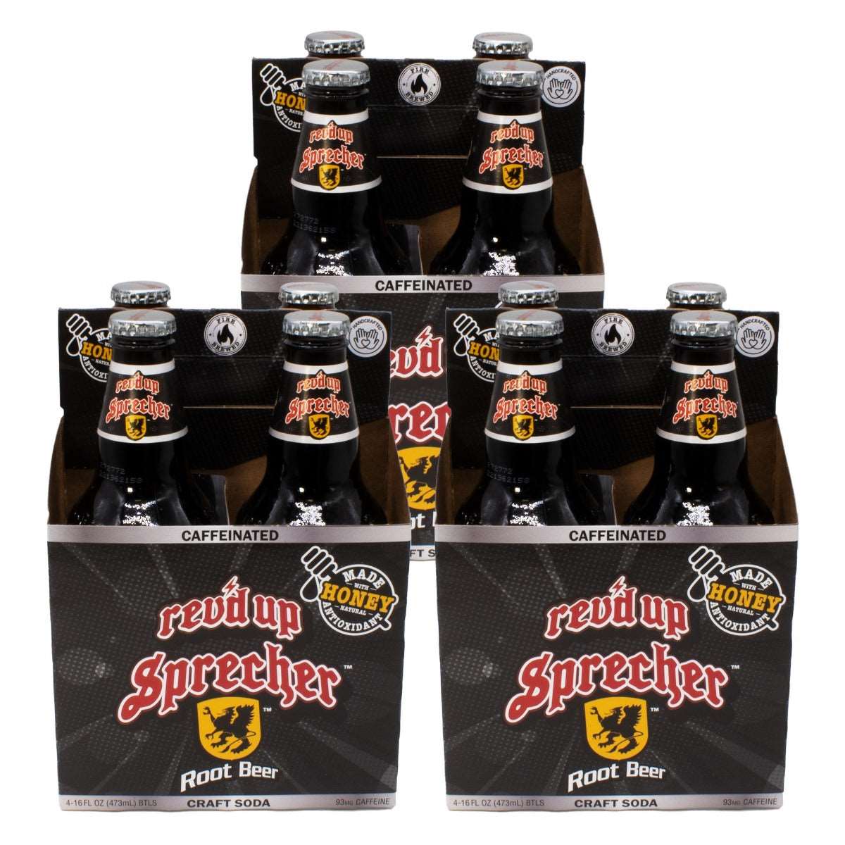 3 4-packs of Sprecher Rev'd Up Root Beer