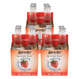 3 4-packs of Sprecher Ripe Strawberry Sparkling Water