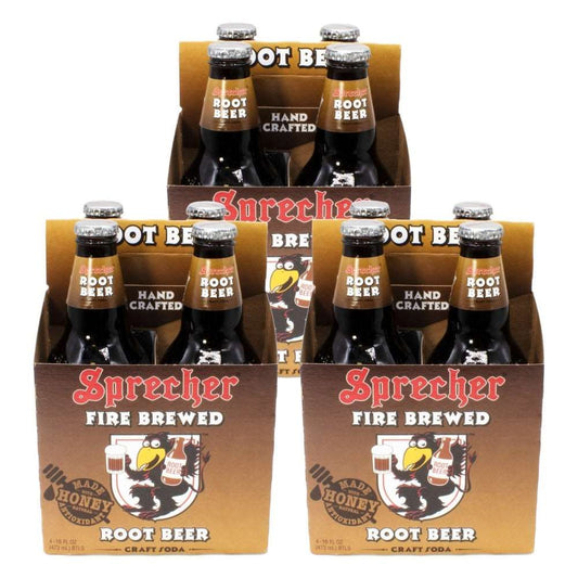 3 4-Packs of Sprecher Root Beer