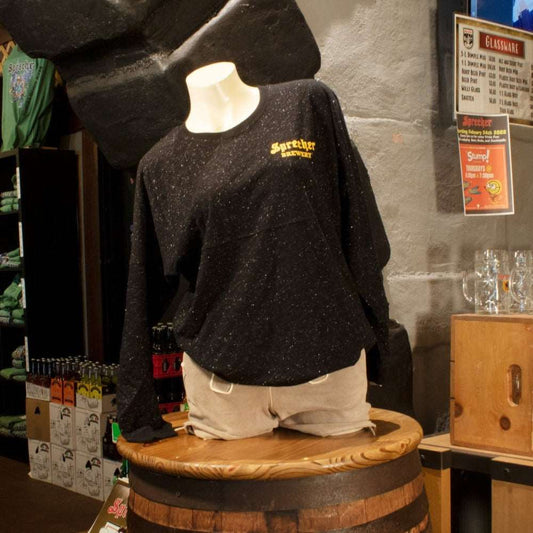 Women's Sprecher Long Sleeve T-Shirt on a dummy