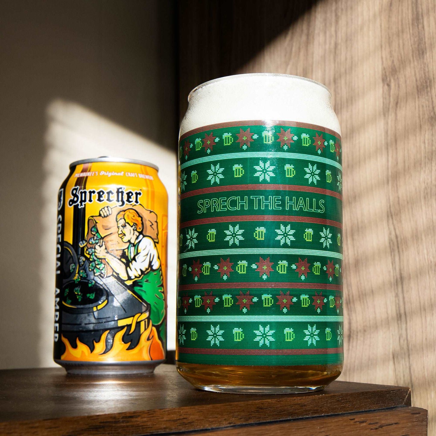 Ugly Sweater Glass