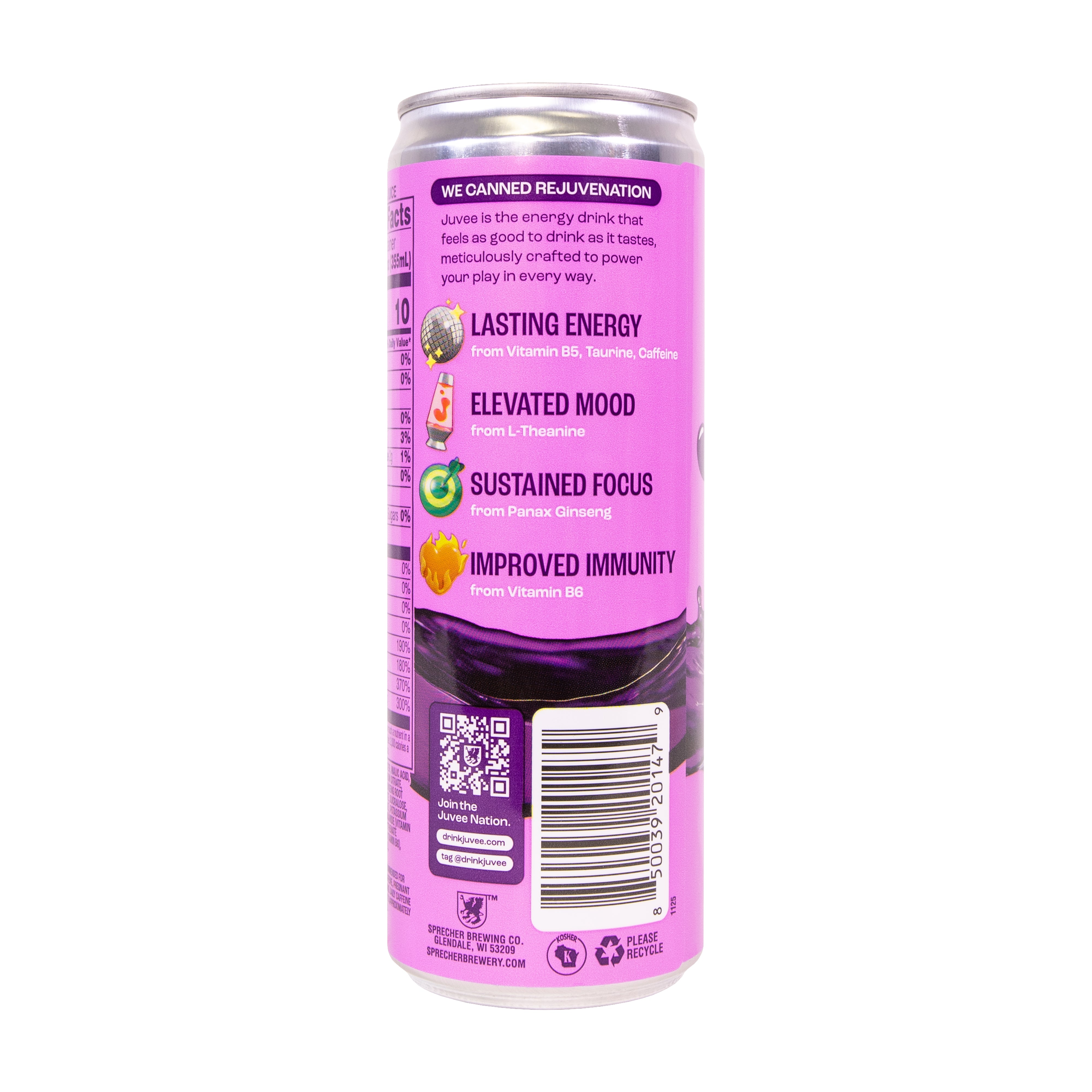 Sour Grape Energy Drink