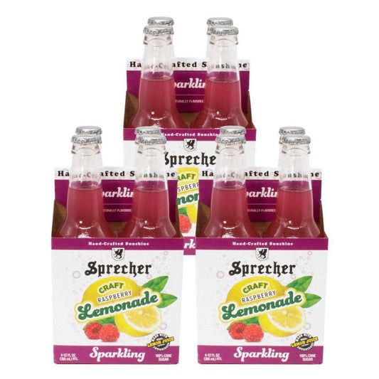 3 4-Packs of Sprecher Sparkling Raspberry Lemonade