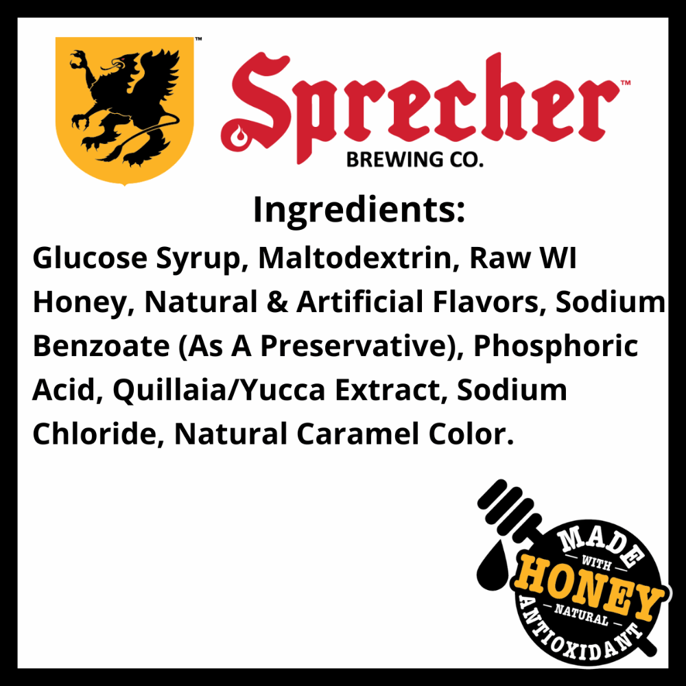 Sprecher Root Beer Extract Syrup Ingredients
