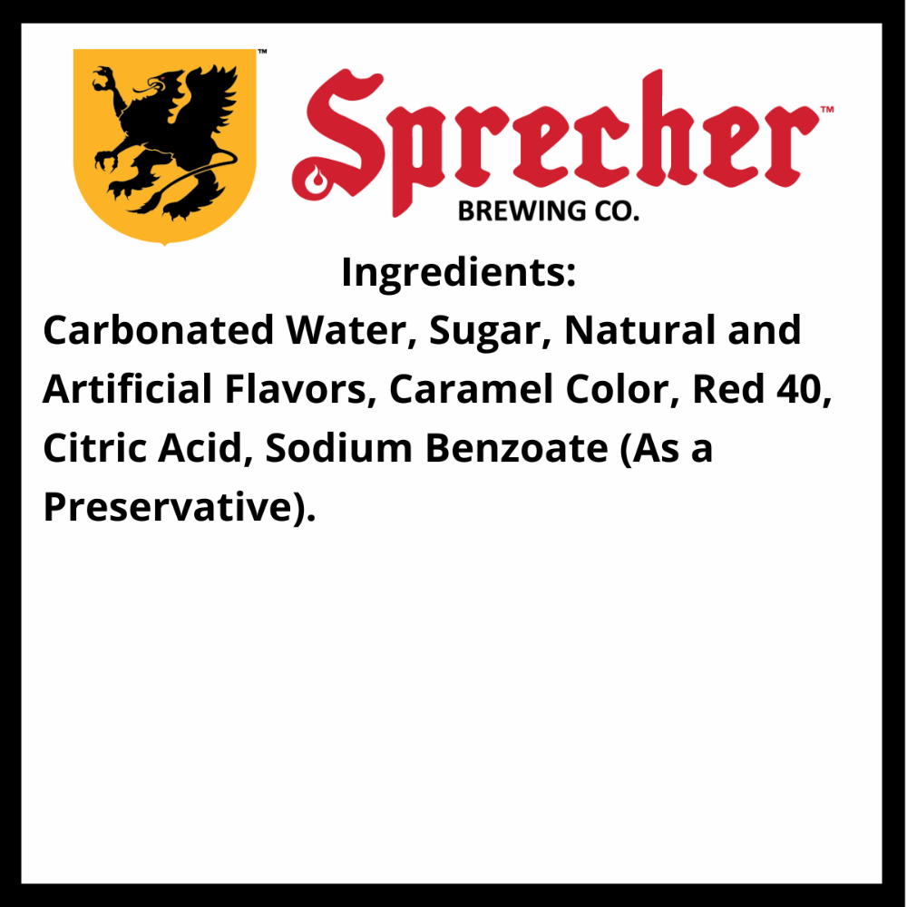 WBC Black Cherry Soda Ingredients