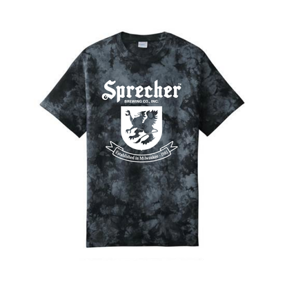 Black Tie Dye Logo T-Shirt