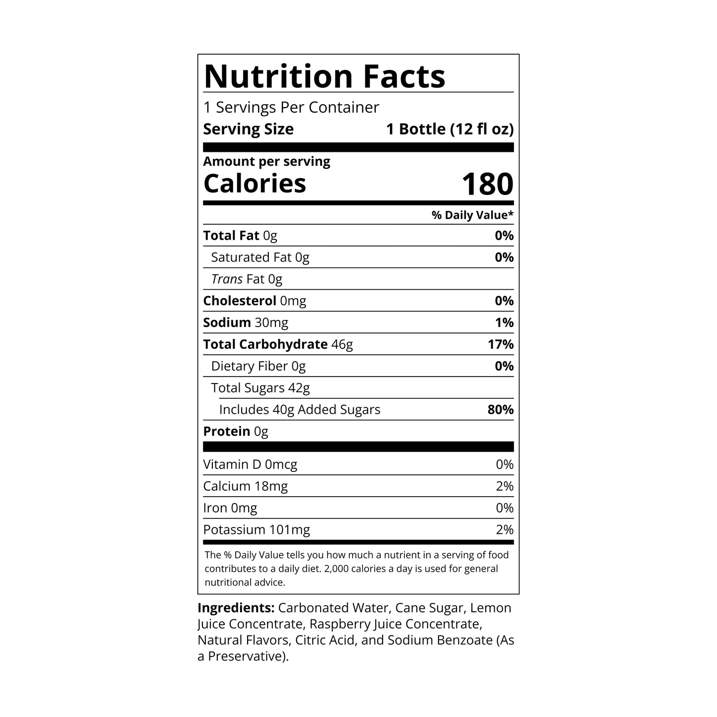 Sparkling Raspberry Lemonade