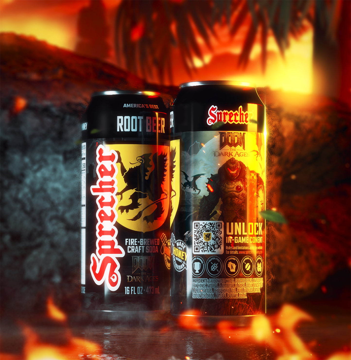Sprecher Root Beer - DOOM: The Dark Ages (12 Pack)