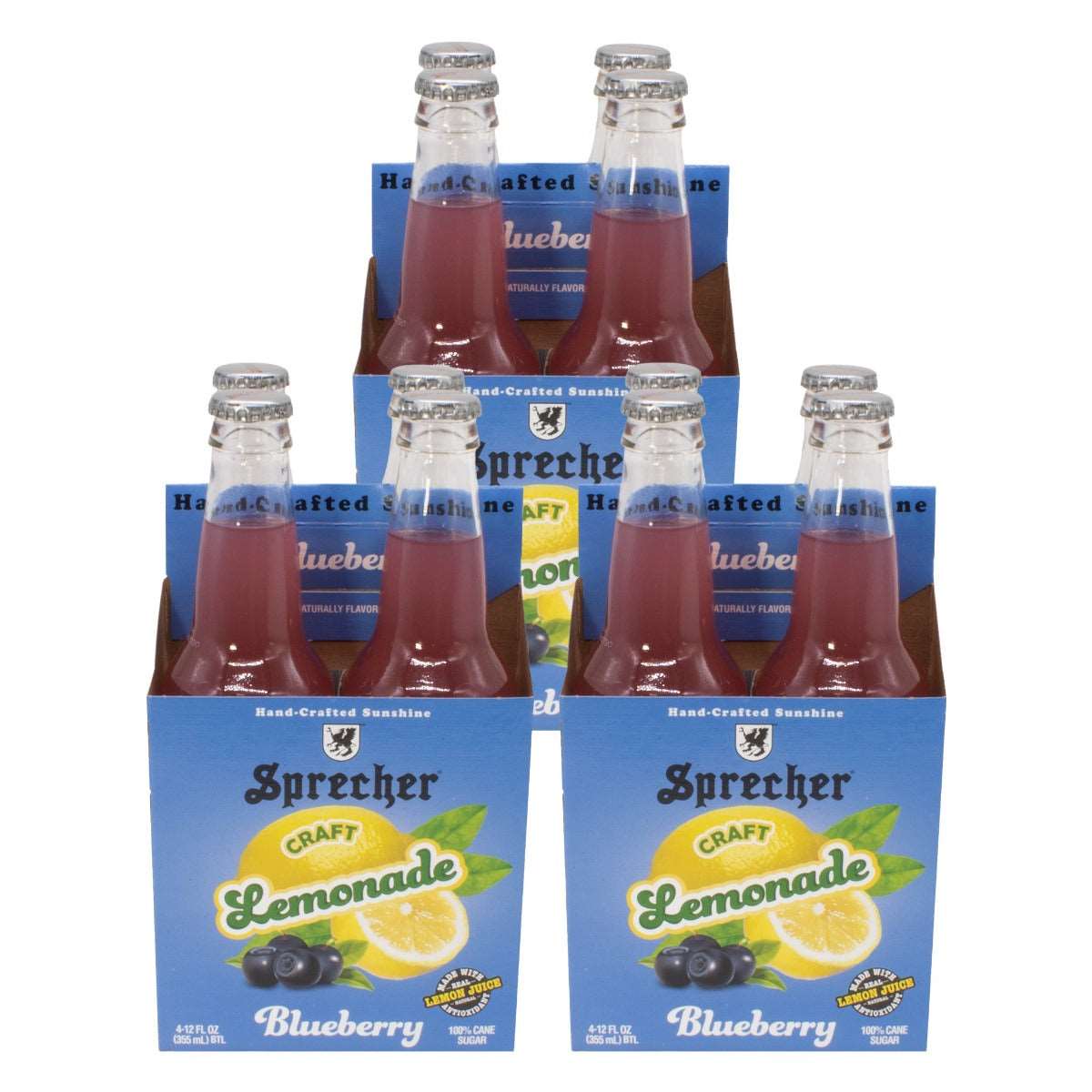 3 4-Packs of Sprecher Blueberry Lemonade