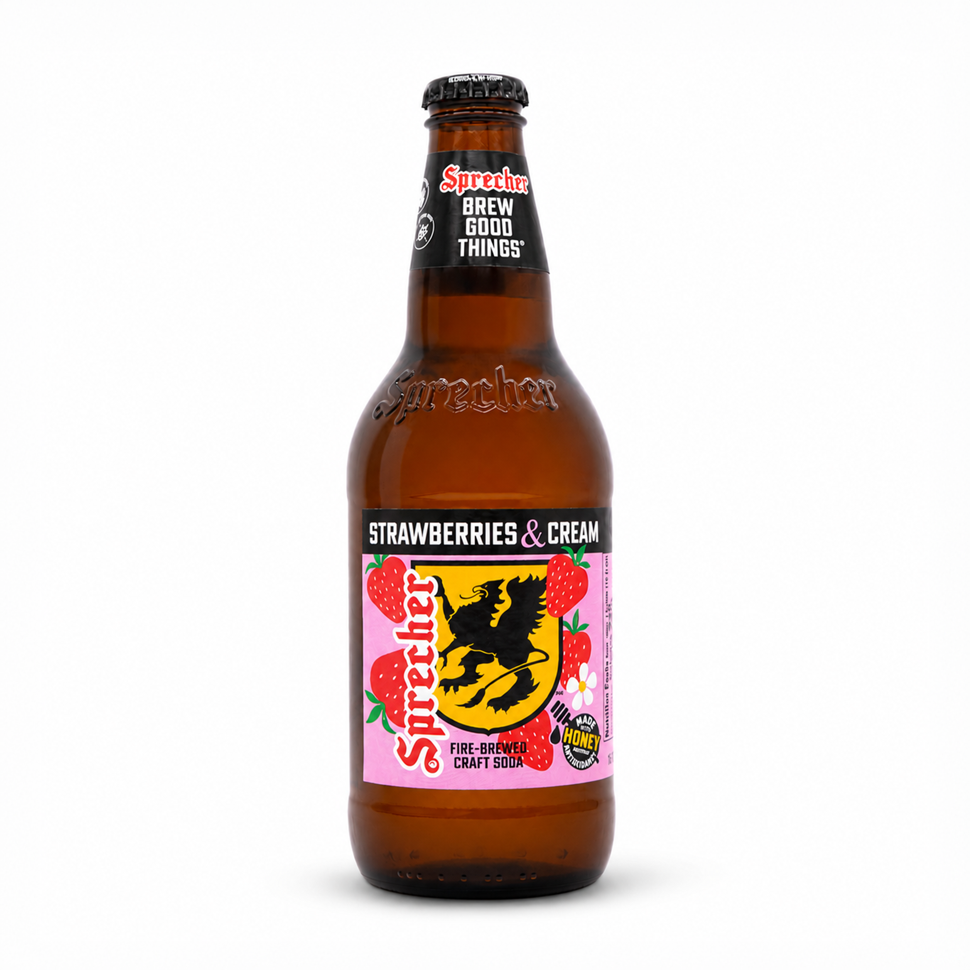 Sprecher Sprecher Strawberries & Cream Soda — product image