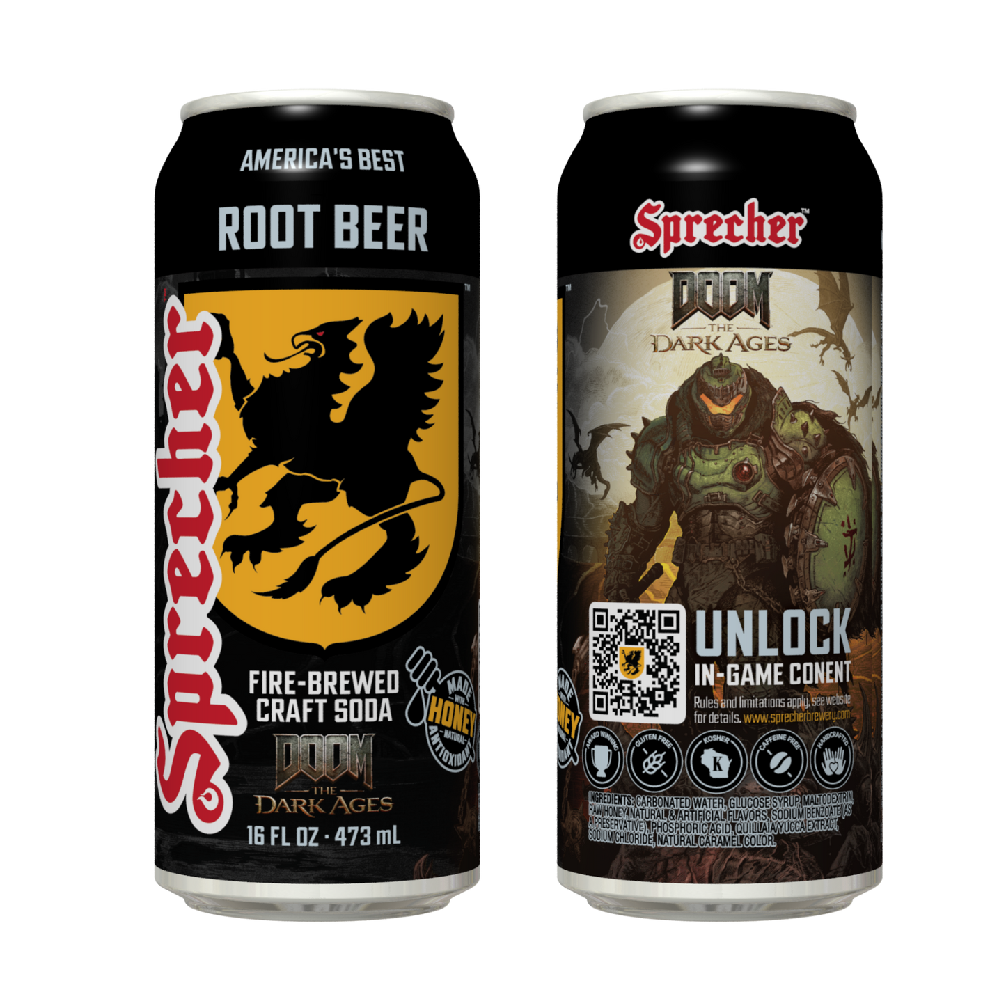 Sprecher Root Beer - DOOM: The Dark Ages (12 Pack)