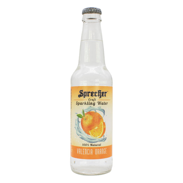 Valencia Orange Sparkling Water 12 Pack | Sprecher Brewing Co.