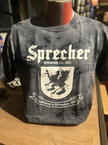 Black Tie Dye Logo T-Shirt