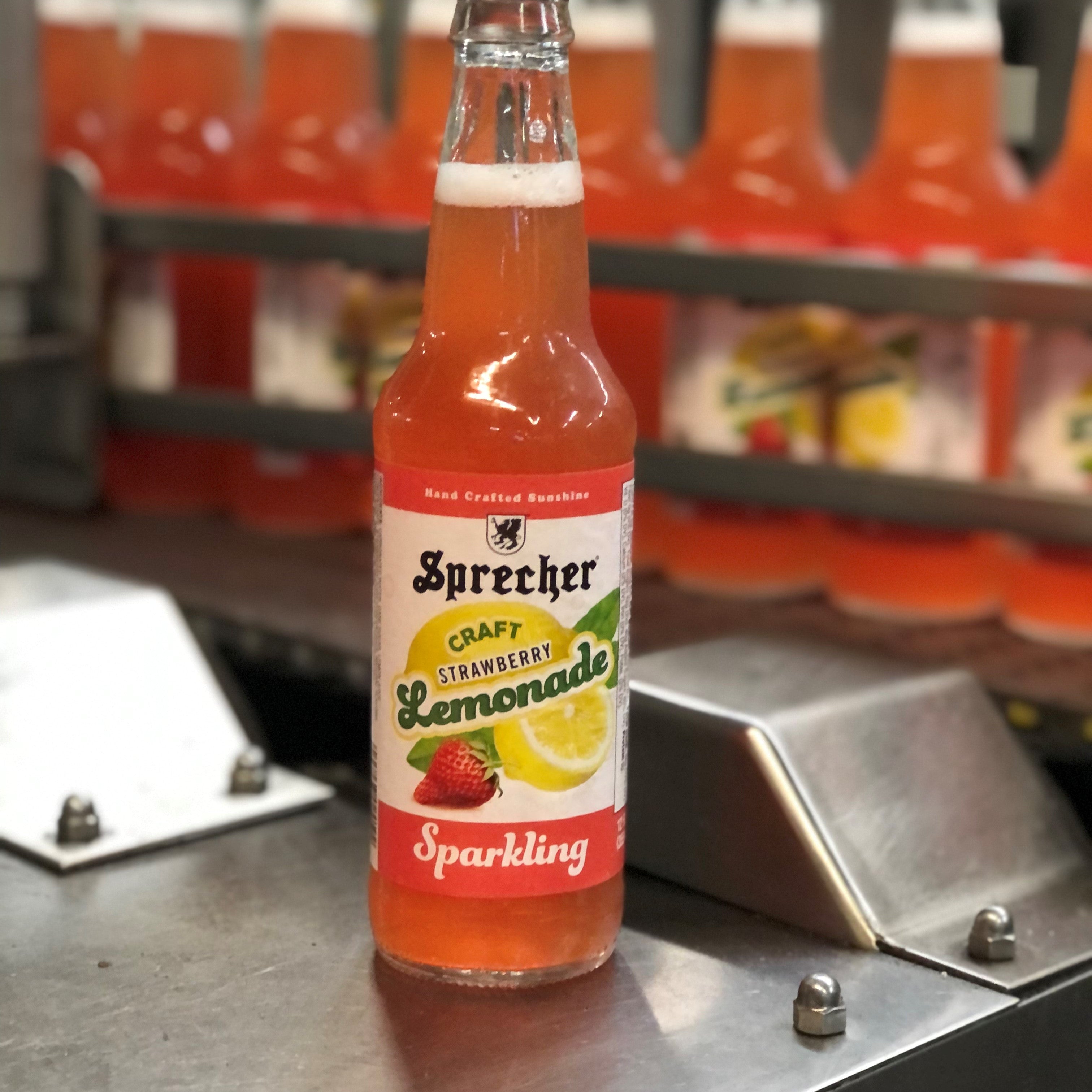 Sparkling Strawberry Lemonade