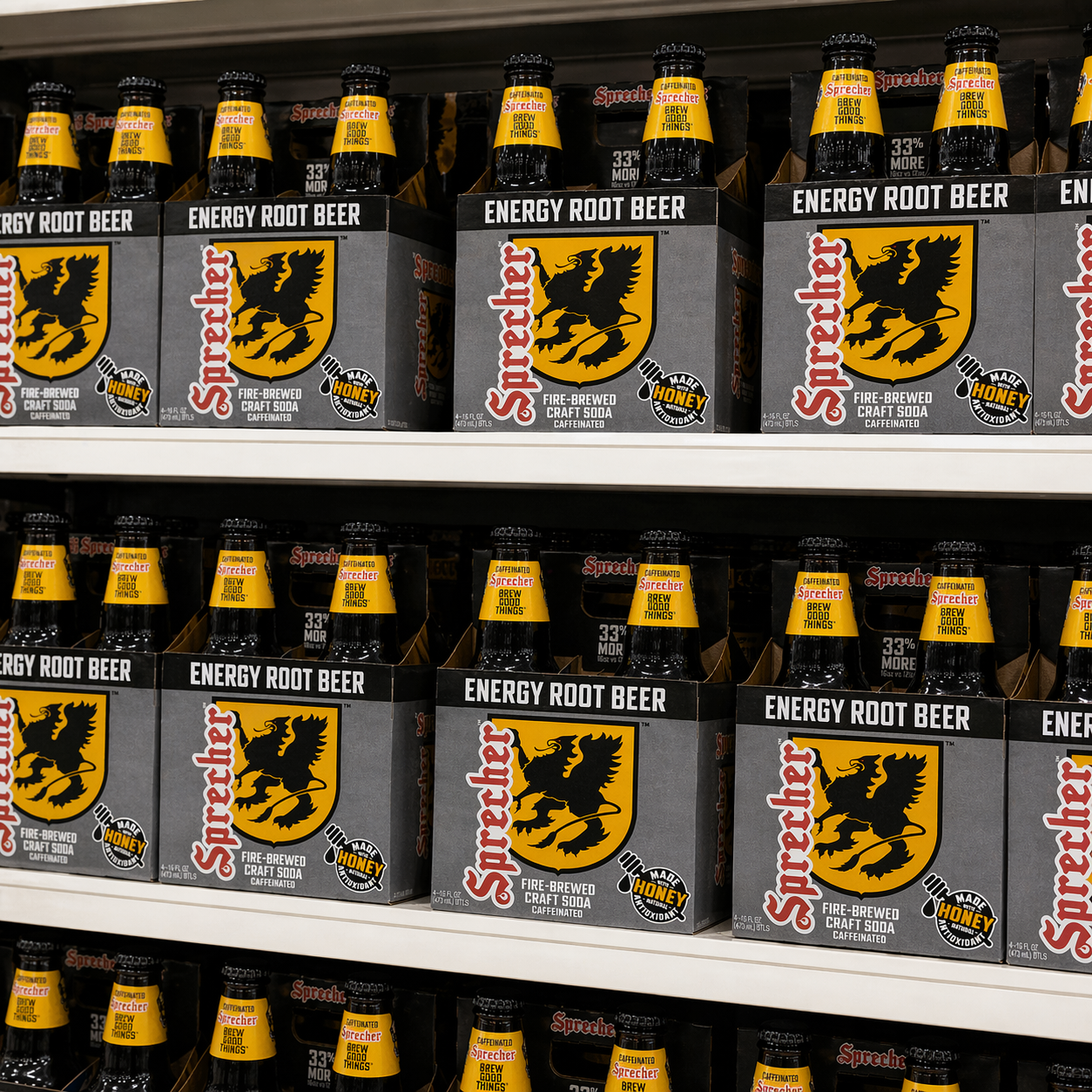 Energy Root Beer Soda