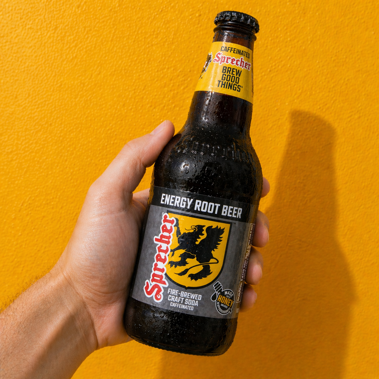 Energy Root Beer Soda