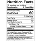 Image of Beer BBQ Sauce Nutrition Facts. Text version found elsewhere on page.