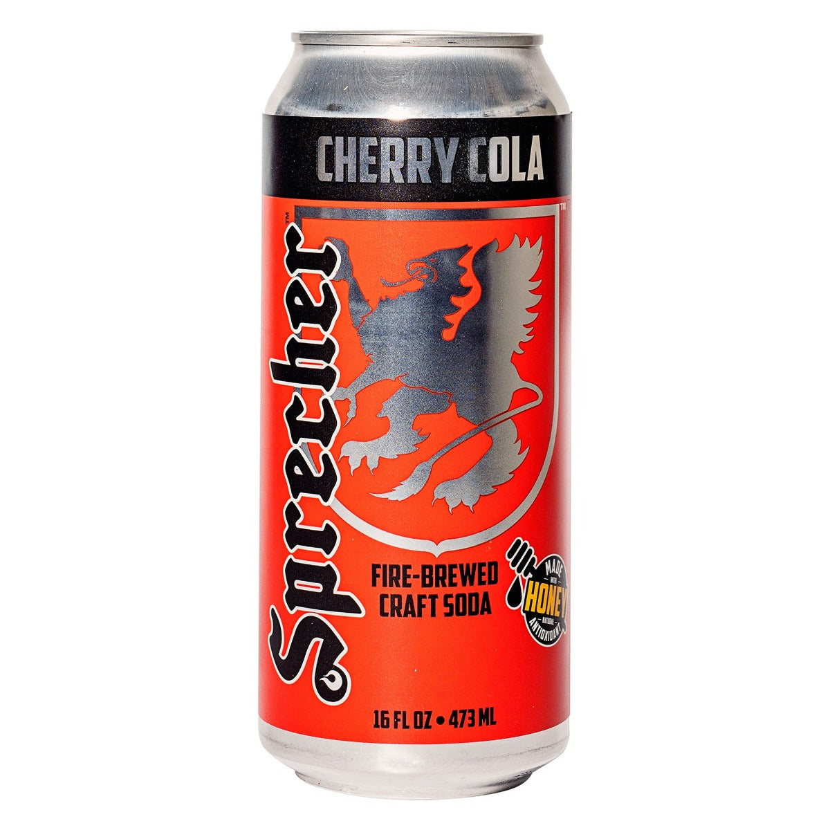 One cherry cola can