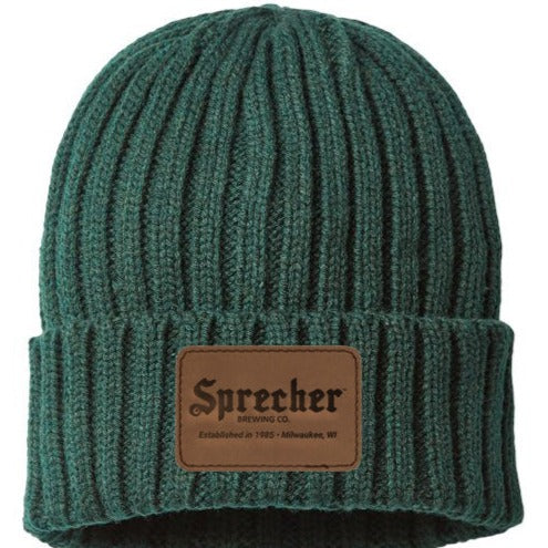 Sprecher Green Knit Hat