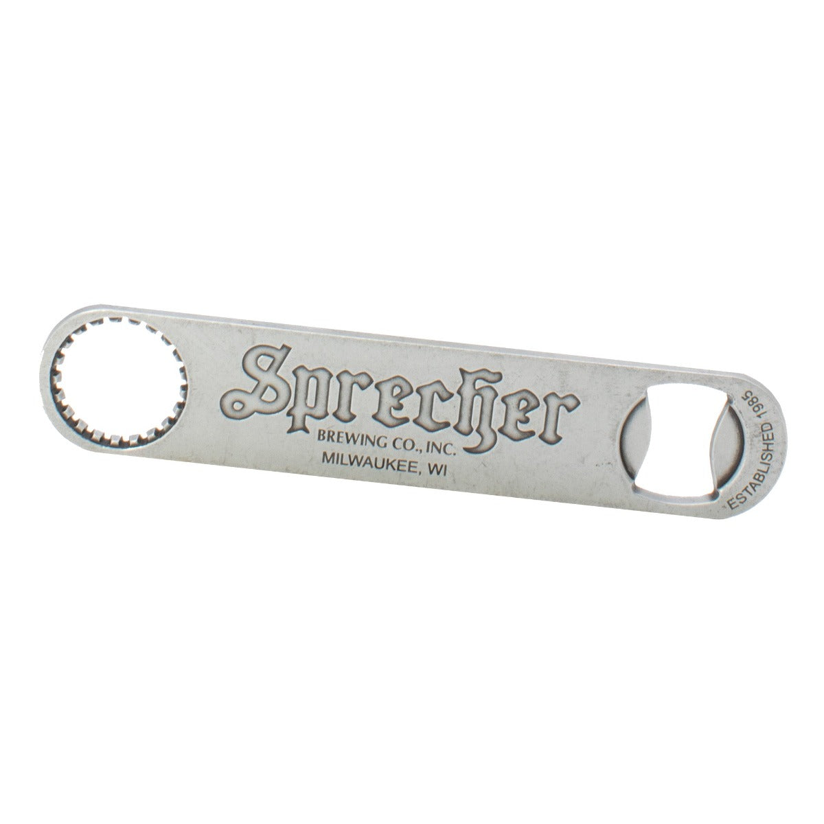 Sprecher Pewter Bottle Opener